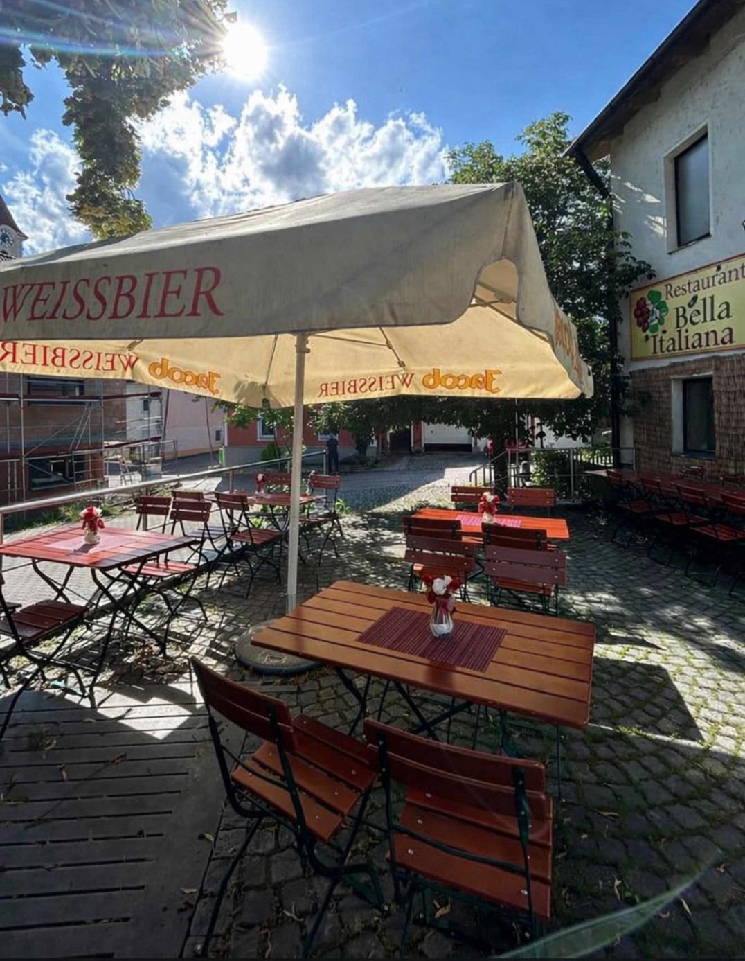 Unser Biergarten